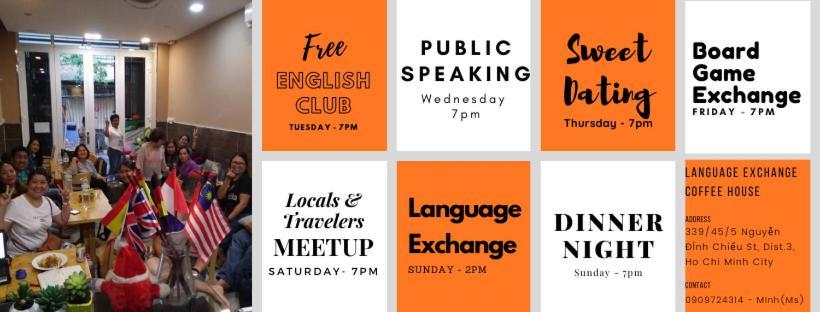 Language Exchange Hostel 1 胡志明市 外观 照片